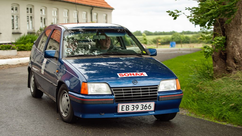 Søren Kusk Nielsen, Thorsø og Anja Kristensen, Thorsø deltog i begynderklassen, og kørte en flot 1. plads hjem i deres første deltagelse i pålidelighedsløb
(Foto: rallypics.dk / Viggo Johansen)